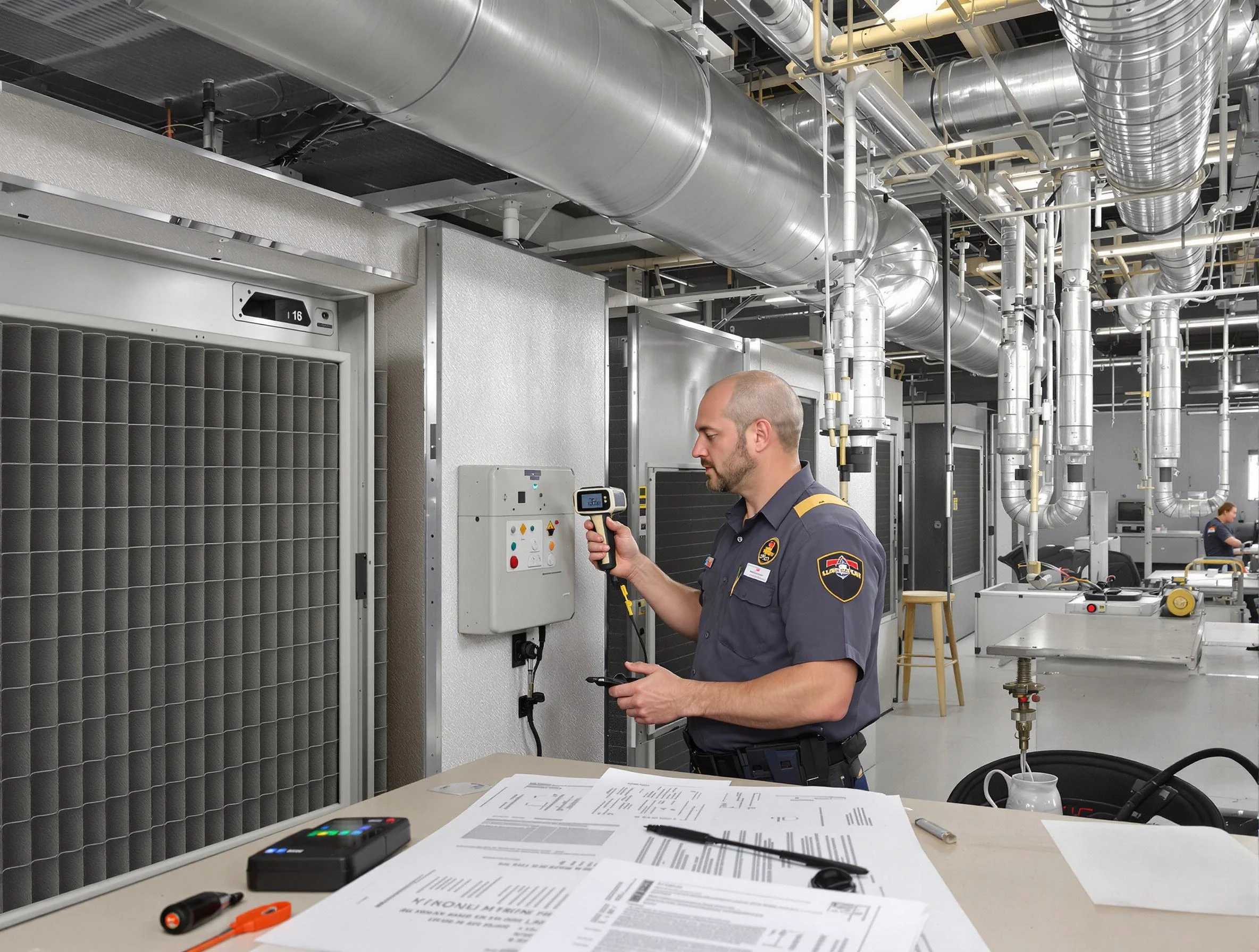 Professional filter system inspection by Chino Air Duct Cleaning in Chino